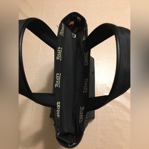 TULLY’S coffee black multi purpose handbag - Picture 3 of 8